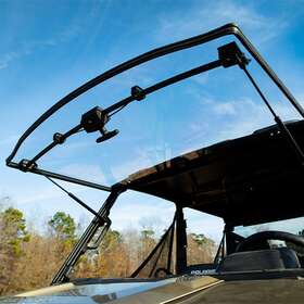 Falcon Ridge 50-50838kit Polaris Ranger Mid Size Sp 570 Flip Up Out Front Windshield Scratch Resistant