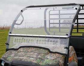 Kaw-sx-wd05 Falcon Ridge Aero-vent Front Windshield For Kawasaki Mule Sx 2017-2023