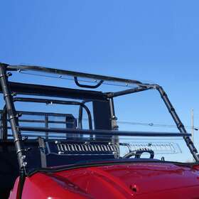 Po-08ranger-wd05 Falcon Ridge Aero-vent Front Windshield For Full Size Polaris Ranger 500/700 Utv