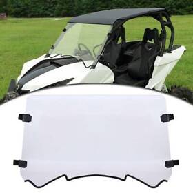 Max1000r For Can Am Maverick 1000r Max 1/4inch Polycarbonate Full Windshield 2013-2018