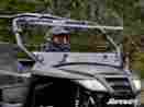 Fws-ac-t-70 Super Atv Arctic Cat Wildcat Trail Sport Scratch Resistant Flip Windshield