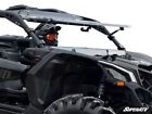 Fws-ca-x3-70 Superatv Maverick Flip Windshield Scratch Resistant Polycarbonate Fws-ca-x3-70 Superatv Maverick Flip Windshield Scratch Resistant Polycarbonate
