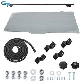 Gre154355 Greatparts Dark Rear Windshield For Polaris Ranger Xp 1000/crew 2017-2023 900 13-19