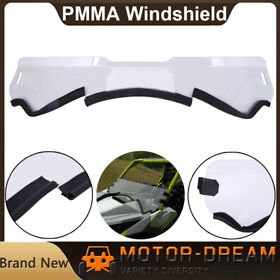 Md-b2730oo0031p-3f Half Windshield For Can-am Maverick Max 1000r 4x4 Xds Xrs Xmr Dps 2013-2018 Utv