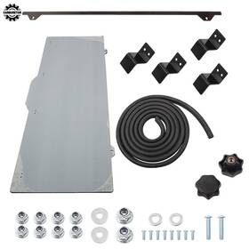 Home-garden-fix Hgf123484 Atv For Polaris Ranger Xp 1000 /crew 2017 2018 2019-2023 Rear Window Windshield