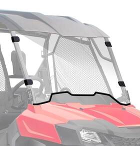 700-4 Honda 2292c Full Front Windshield 2014-2025 Pioneer 700 Uv-resistant Hard-coated