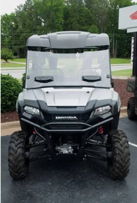 63-25037 Honda 2014-2024 Pioneer 700 700-4 Front Windshield Seizmik Versa-vent