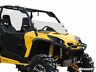 Hws-ca-com-75 Superatv Commander Half Windshield Standard Polycarbonate Clear
