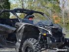 Hws-ca-x3-72 Superatv Maverick Half Windshield Scratch Resistant Light Tint