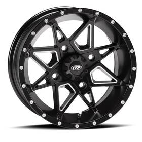 Iw-3415-141127 Itp Storm 15x7 4/137 Tornado Blk 5 2 Outlander 650 Ho 4x4 Efi Xt Irs 2007-2010