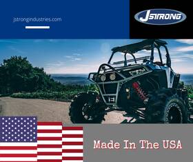 Jst1002 J Strong Industries 14-18 Polaris Rzr 1000 Folding Windshield By Made In Usa