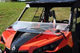 Jst503 J Strong Industries Jstrong Folding Windshield For 2013-2022 Can Am Maverick Utv Sxs Off Road