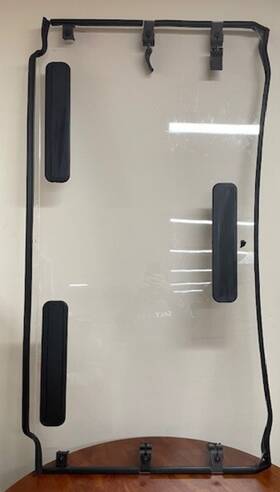 Kawasaki 9994-1052 18-25 Mule Pro Fxr Kqr Full Polycarbonate Windshield