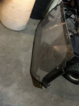 99994-1294 Kawasaki Krx 1000 2 Seater Poly Rear Panel
