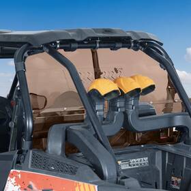 Kemimoto 2014-2023 1000 Rear Windshield Tinted Vented Back Window For Polaris Rzr Xp Xp4 2014-23