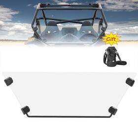 5byv-805200-1000 Kemimoto Half Front Windshield Scratch Resistant For 20-24 Cfmoto Zforce 950 Ho Ex/sport