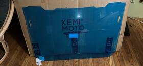 Kemimoto 601707648313 Utv Full Front Windshield For Polaris Rzr Xp 1000/turbo/4 900/s 2014-18