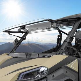 Kemimoto 664404433972 3-in-1 Flip Windshield For 2023-2025 Cfmoto Zforce 950 Sport Trail / 800