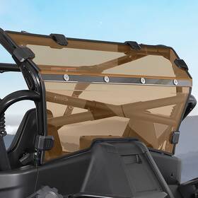Kemimoto 769293969172 Tinted Rear Windshield Back Window For 2020-2024 Cfmoto Zforce 950 Ho Ex Sport