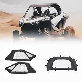 Kemimoto 769293969998 Soft Upper Door Cab Enclosure Rear Window For Polaris Rzr Pro Xp Turbo R 2020-25