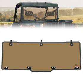 B0110-02004sk Kemimoto Rear Windshield Dark Tint For Polaris Ranger Xp 1000 /crew 2017-2023