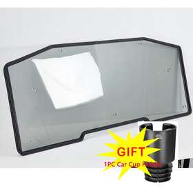 B0110-04202sk Kemimoto Dark Tinted Rear Windshield Window For Can-am Defender Hd5 Hd8 Hd10 2016-2023