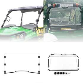 B0110-05201cl Kemimoto Front Rear Windshield Pc For Gator Xuv 550 /560 /590i /590e/590m 2012