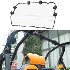 B0110-12501cl Kemimoto Hard Coated Pc Rear Windshield For Polaris Rzr Xp 1000 4 Door 2014-2023
