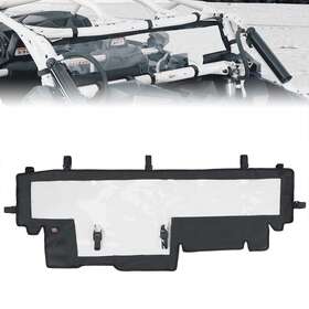 B0110-15401bk Kemimoto Soft Rear Windshield Window For Can-am X3 / Max Xrs Xds Turbo Rr 2017-2024