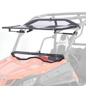 B0110-15625-cl Kemimoto Flip-up Windshield For Cfmoto Zforce 500/800/1000