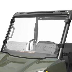 B0110-15680-cl Kemimoto Front Vented Windshield For Polaris Ranger Midsize 570 500 Sp/crew 2015-25 3780