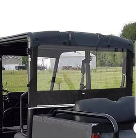 Ftvws014 Kemimoto Utv Soft Rear Window Shield Polaris Ranger 500 600 700 New