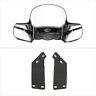 Kk00002498 Kimpex Atv Windshield Gen Clear Black Yamaha Grizzly Kodiak To
