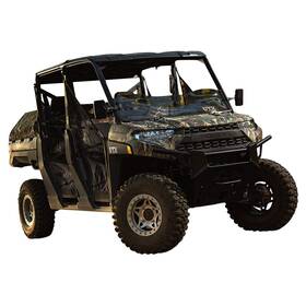 7505-k497588-utv Klock Werks Flare Windshield Kit-clear For 2015 Polaris Ranger 570 Full-size Utv