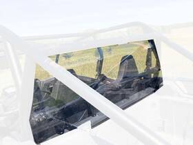 2792 Kolpin Powersports Polaris Rzr Xp/xp4 1000 Poly Rear Panel Utv Windshield By