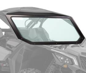 Rocket242 Kuafu For 17-24 Can Am Maverick X3 Full Glass Windshield With Sun Visor Uv Protect