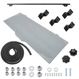 Law185226 Labwork Dark Rear Windshield 2013-2019 For Polaris Ranger Xp 1000/crew 2017-2023 900