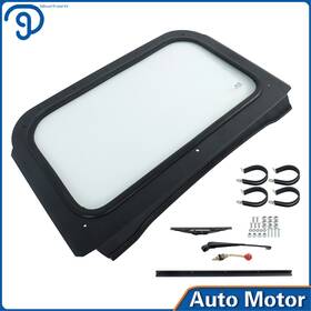 Lp799728ks Labwork 2008-2014 For Polaris Rzr 800 Xp 900 570 Full Glass Windshield With Wiper Black