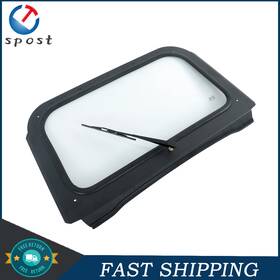 Sst63118t Labworkmoto Black Full Glass Windshield With Wipers For Polaris Rzr 570 800 Xp 900