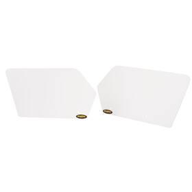 1946714900-d9e59a Maier Utv Rear Number Plates White For Polaris Rzr Xp 900 Limited Edition 2012