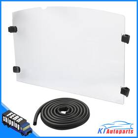 Abg247-utv Mdpromcp Front Window Vented Full Windshield For Polaris Ranger Xp 1000/ 900 2017-202