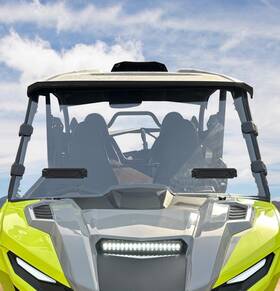 Abg273-utv Mdpromcp Front Windshield Scratch-resistant For Yamaha Wolverine Rmax 2 1000/rmax 4 2021