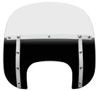 Mem6001 Memphis Shades Fats Windshields For Fatboy Black