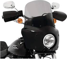 Mep86812 Memphis Shades Road Warrior Fairing Windshield Black Smoke -