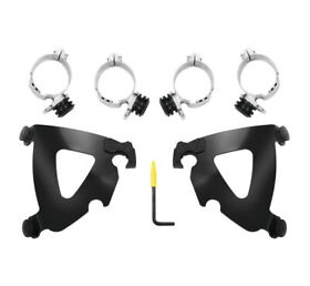 Meb2035 Memphis Shades Road Warrior Fairings Trigger-lock Mounting Kits Mount Kit Black