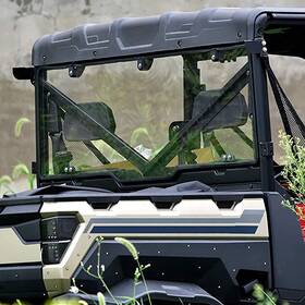 Momi022 Momirac Utv Rear Windshield Window For 2017-2025 Polaris Ranger 1000 / Xp Crew
