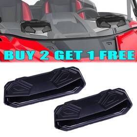Momic1234 Momirac 2pc Universal Windshield Versa Vents Kit For Polaris Maverick X3 Pioneer/talon