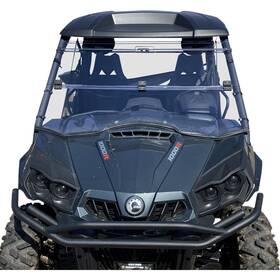 V000269-12200m Moose Offroad 2317-0464 Deluxe Full Folding Windshield