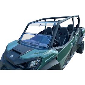 V000292-12200m Moose Offroad 2317-0474 Deluxe Full Folding Windshield