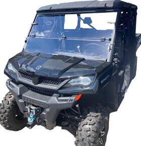 100-0051 Moose Racing Full Folding Utv Windshield Clear Cfmoto Uforce 1000 2019-2023